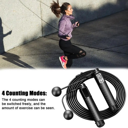 Revolutionary Digital Skipping Rope with Smart Counter — Your Fitness Game Changer!
