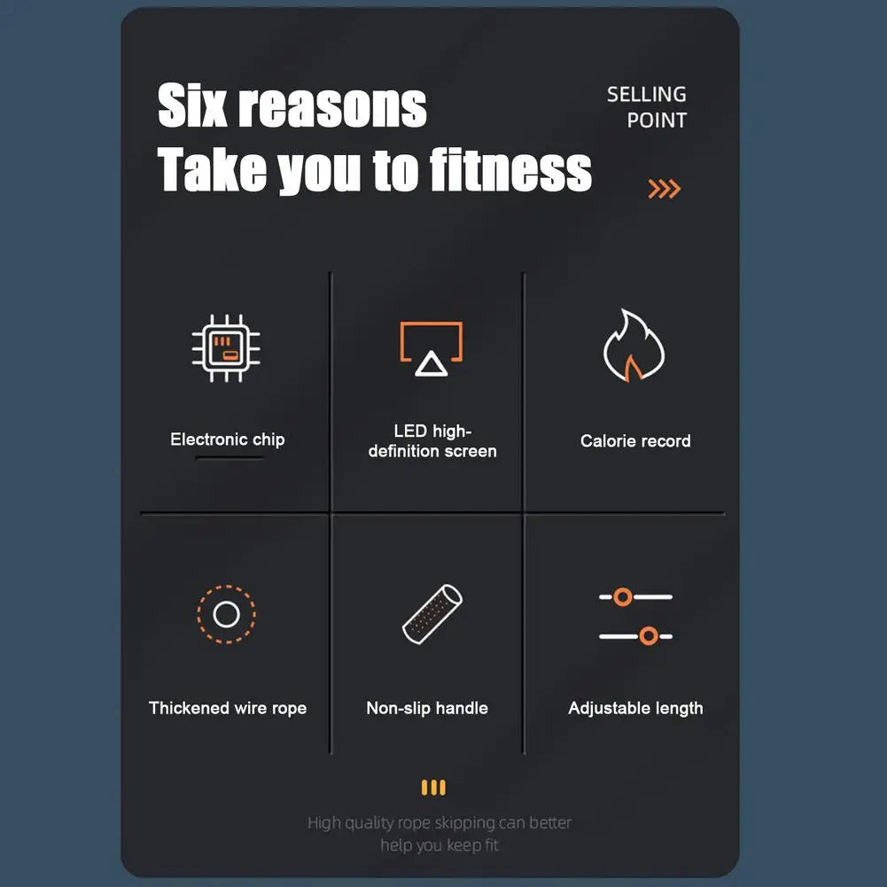 Revolutionary Digital Skipping Rope with Smart Counter — Your Fitness Game Changer!