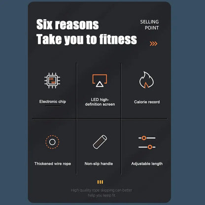 Revolutionary Digital Skipping Rope with Smart Counter — Your Fitness Game Changer!