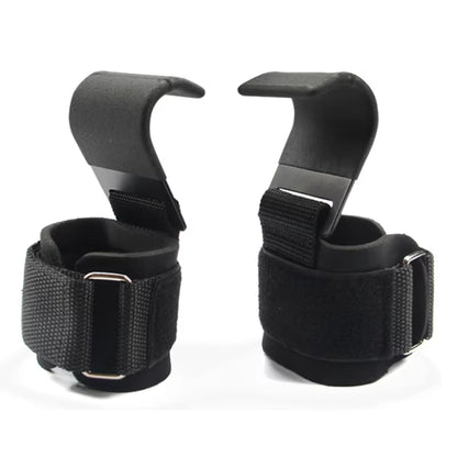 Elevate Your Workout with Our Premium Weight Lifting Hook Grips and Wrist Wraps - Unmatched Comfort and Support for Powerlifting and Bodybuilding!