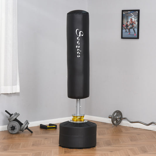 Support de sac de frappe autoportant et réglable Soozier