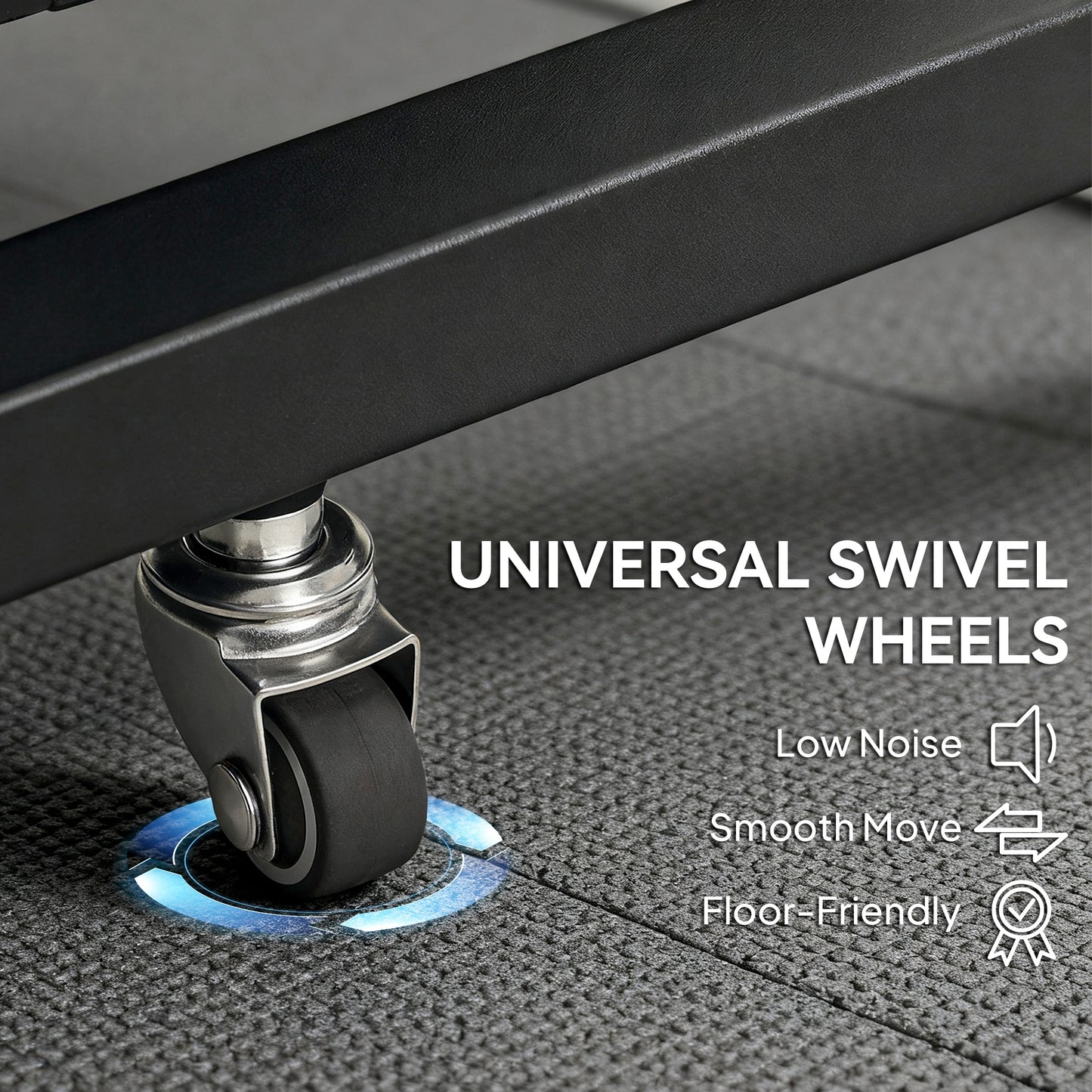 Soozier Leg Stretcher, 180° Adjustable Leg Split Machine with Handwheels, Leg Stretching Equipment for Flexibility