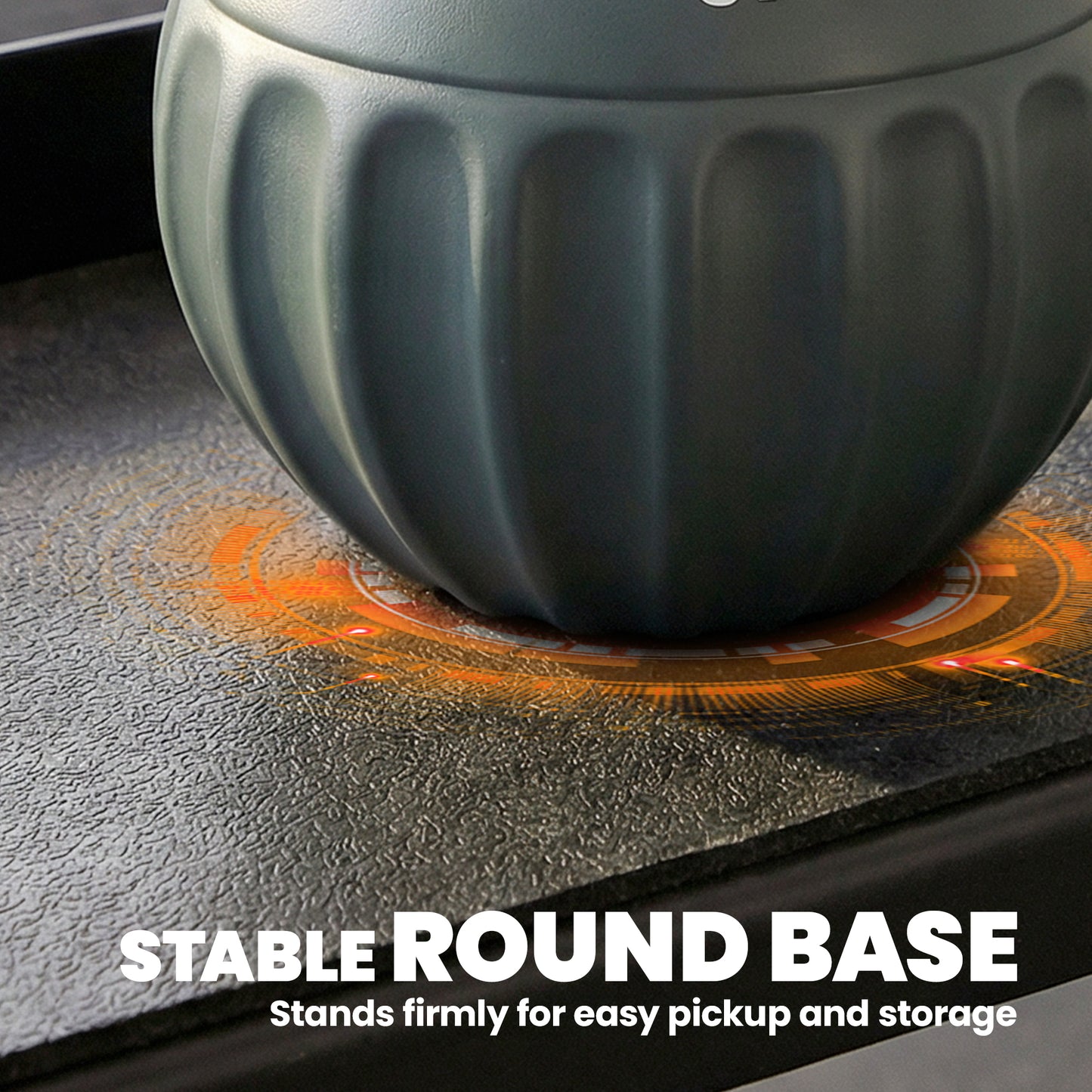 Soozier Kettlebell, 13 lbs Kettle Bell with Non-Slip Handle for Home Gym, Weight Lifting and Strength Training, Grey