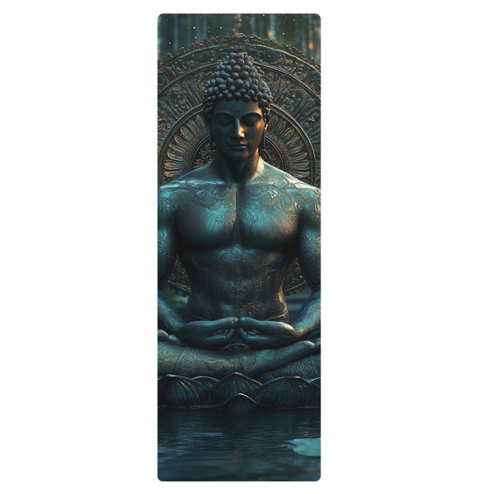 ZEN WARRIOR™ - YOGA MAT for STRETCHING MEDITATION