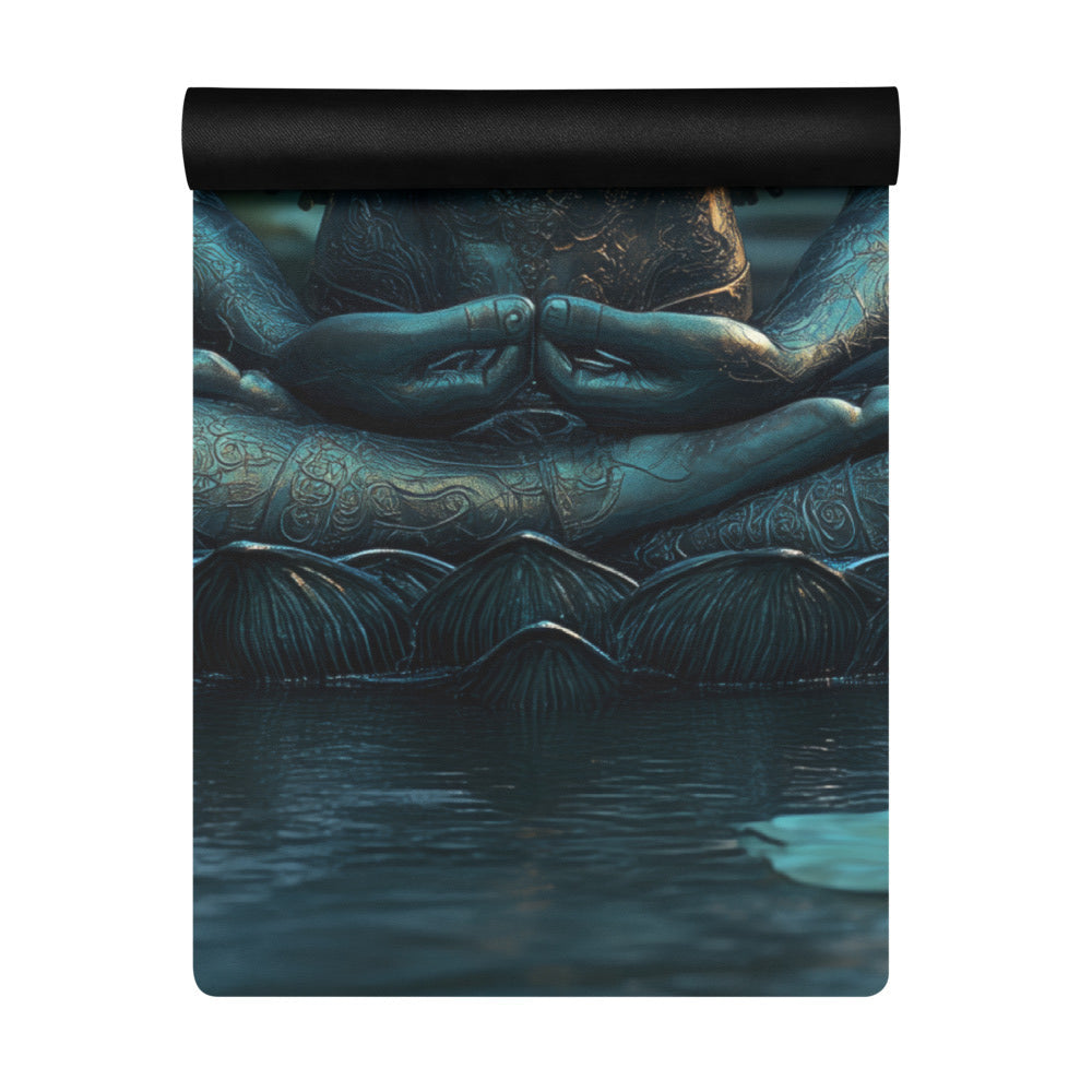 ZEN WARRIOR™ - YOGA MAT for STRETCHING MEDITATION