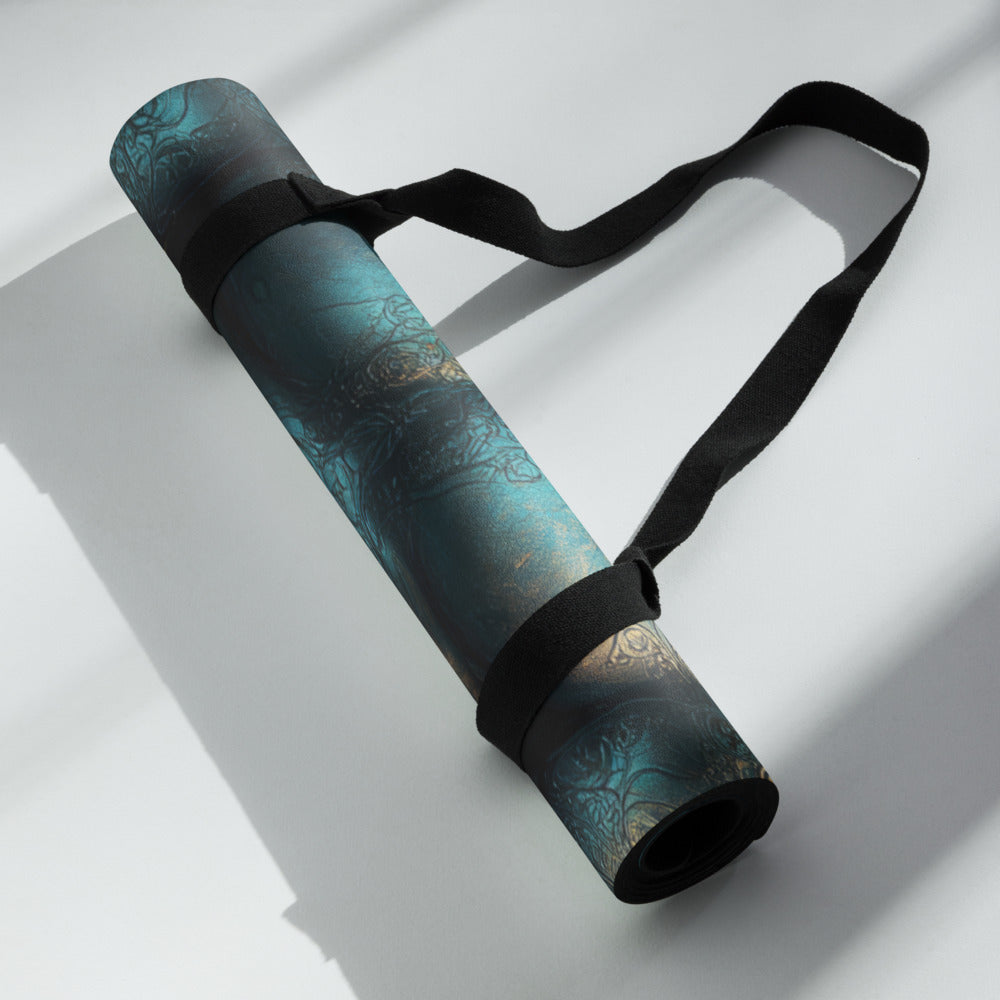 ZEN WARRIOR™ - YOGA MAT for STRETCHING MEDITATION