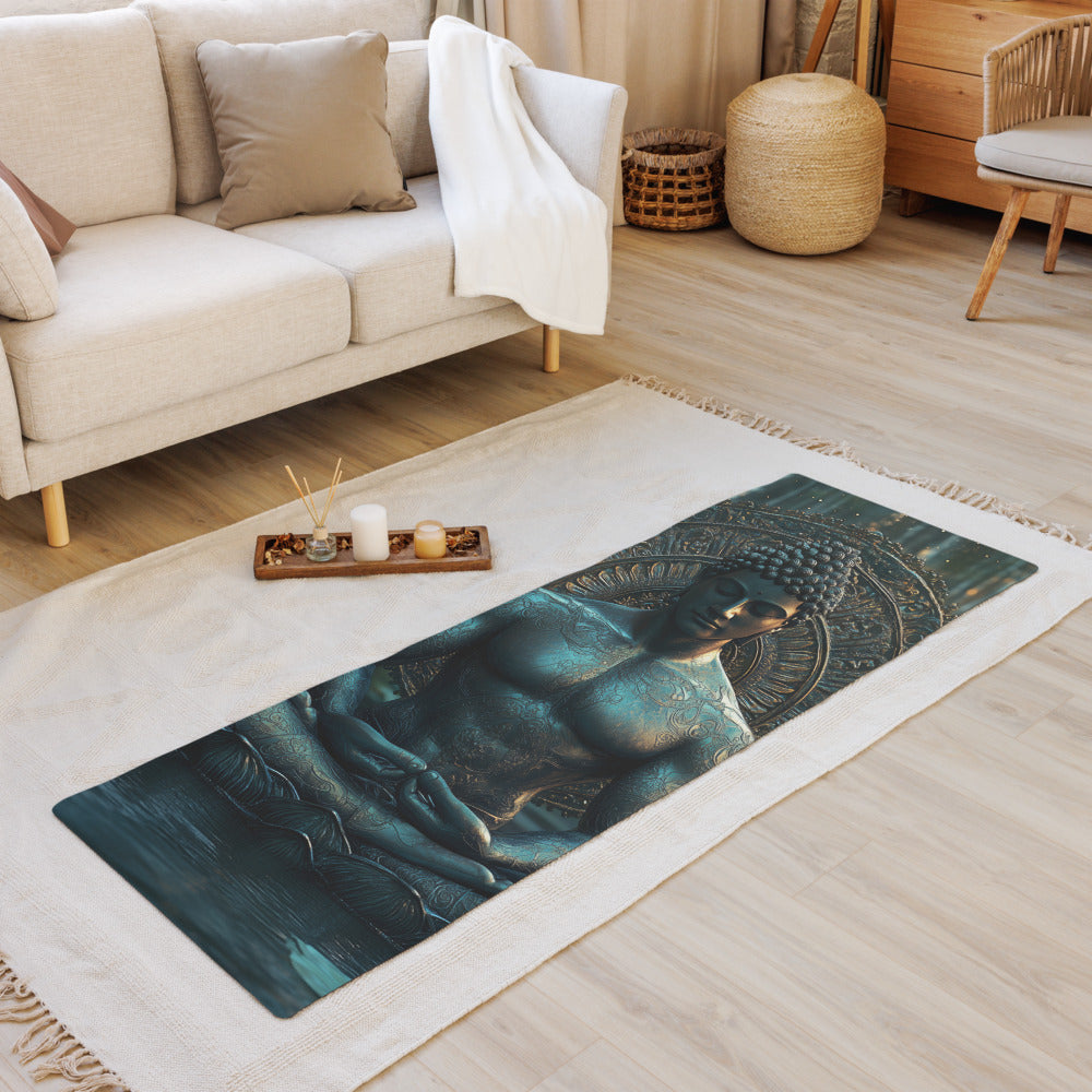 ZEN WARRIOR™ - YOGA MAT for STRETCHING MEDITATION