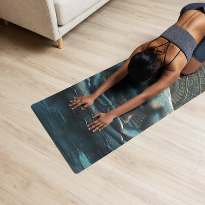 ZEN WARRIOR™ - YOGA MAT for STRETCHING MEDITATION
